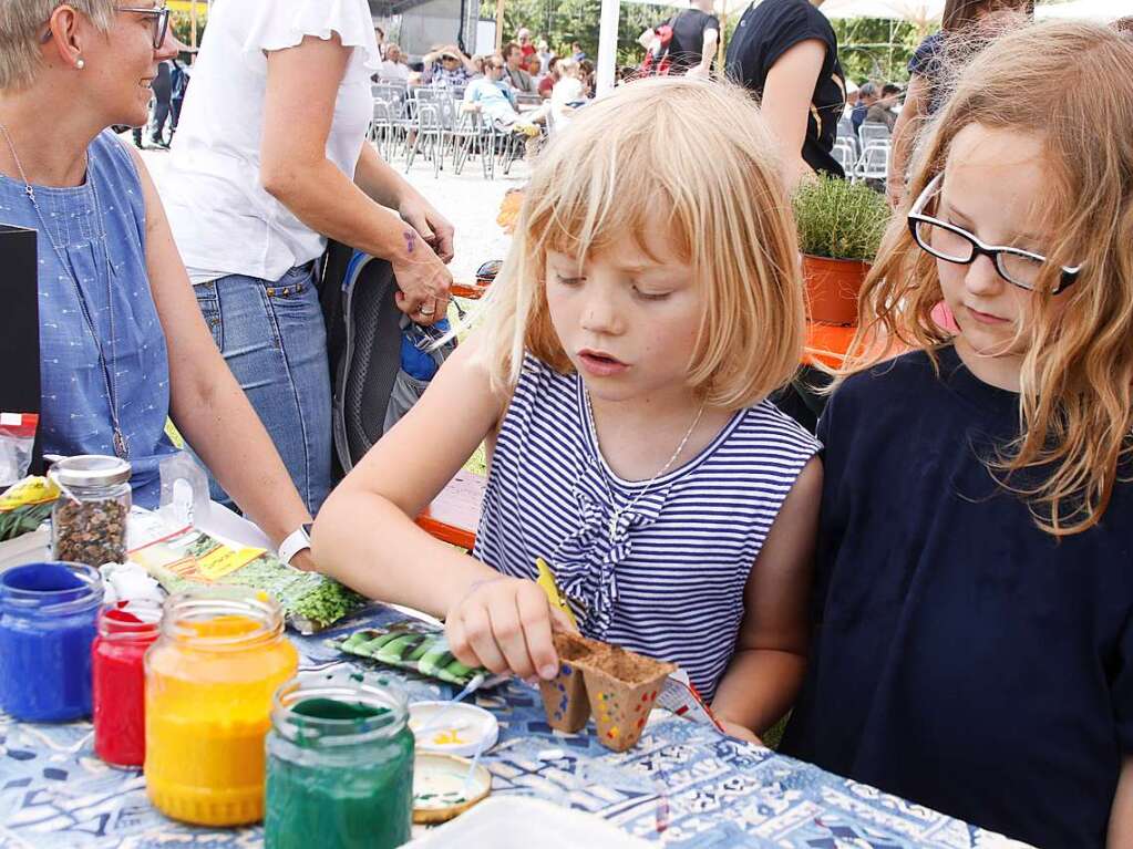 Die Gemeinde Schuttertal hat sich auf der Landesgartenschau in Lahr prsentiert.