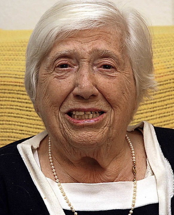Francesca Giordano wird 95 Jahre alt  | Foto: Heck