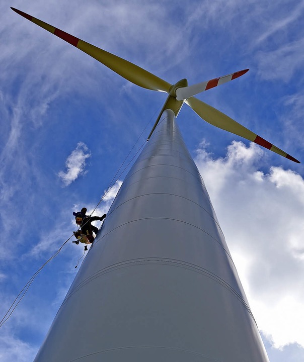 Hoch hinaus will Mnstertal mit Windrdern am Breitnauer Kopf  | Foto: dpa