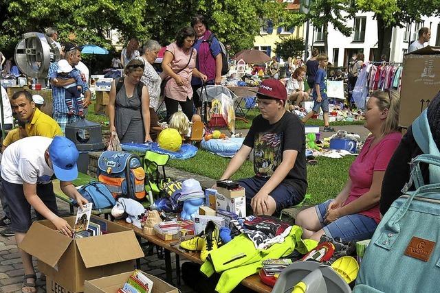 Kindersachen und Spielzeug gehen immer