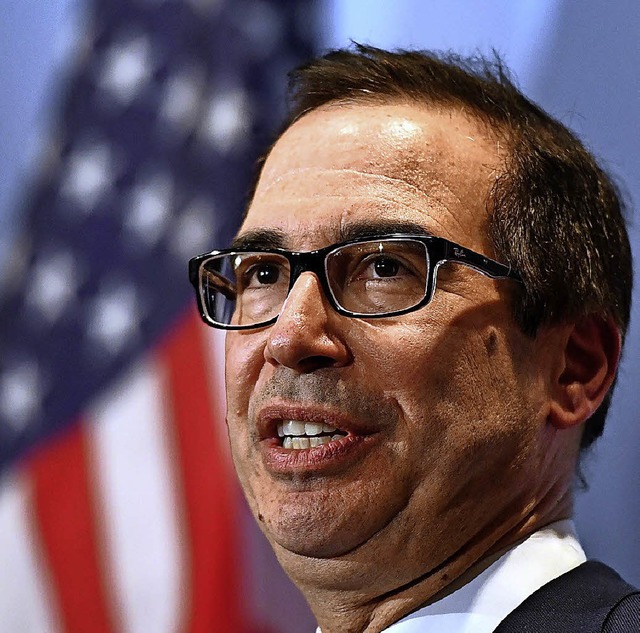 US-Finanzminister Steven Mnuchin bekam von seinen Kollegen viel Kritik zu hren.  | Foto: dpa