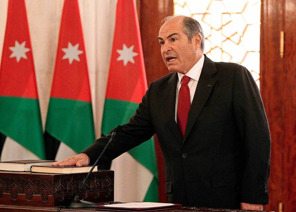 Hani al-Mulki bei seiner Vereidigung 2016  | Foto: AFP