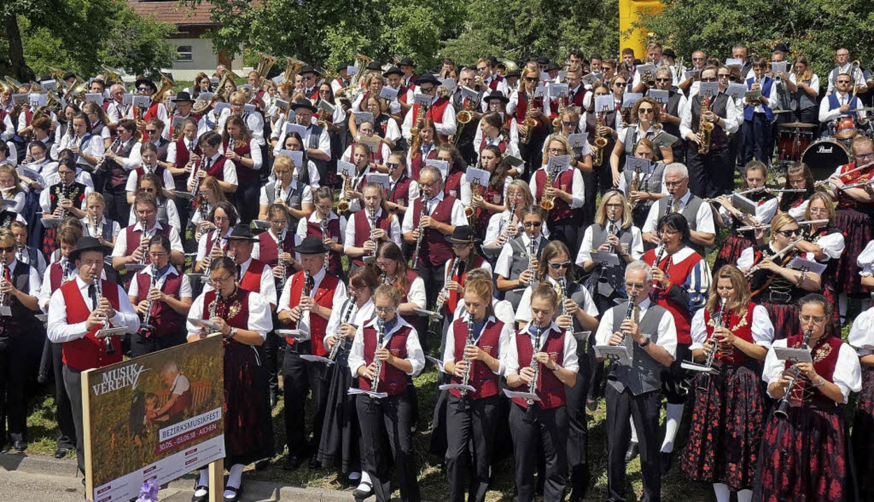 Ganz Im Zeichen Der Blasmusik - Waldshut-Tiengen - Badische Zeitung