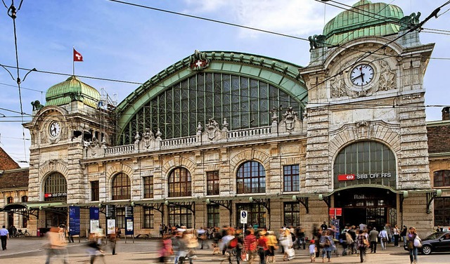 SBB, Kanton und BVB machen am Basler B...t zur nahtlosen Tr-zu-Tr-Mobilitt.   | Foto: Zvonimir Pisonic