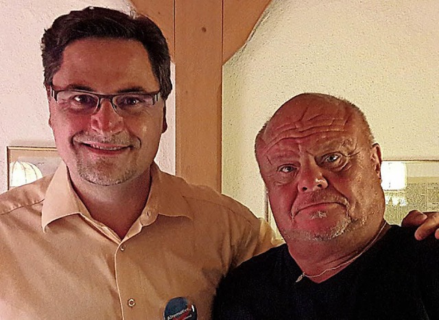 Volker Kempf (links) ist Breisacher Af...und Nachfolger von Siegfried Grimske.   | Foto: privat