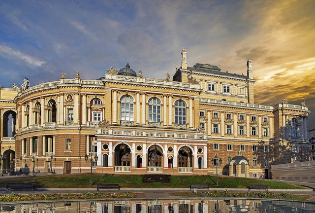 Ein Juwel ist das Operntheater in Odessa.   | Foto: Yuriy Kobets (stock.adobe.com)