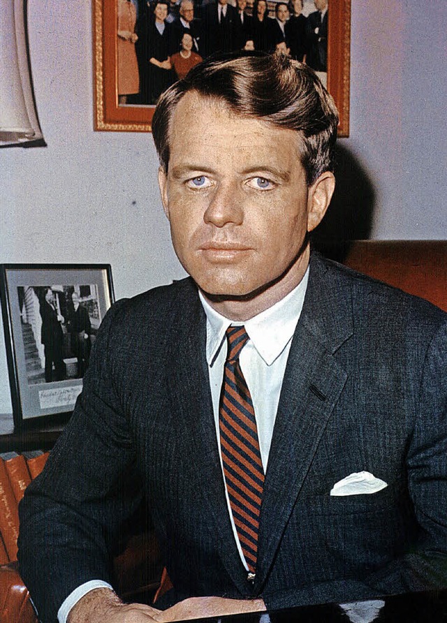 Er wurde nur 42: Robert F. Kennedy   | Foto: dpa