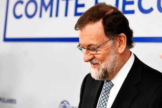 Spaniens Ex-Ministerprsident Rajoy tritt als Parteichef zurck