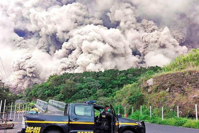 Fotos: Verheerender Vulkanausbruch in Guatemala