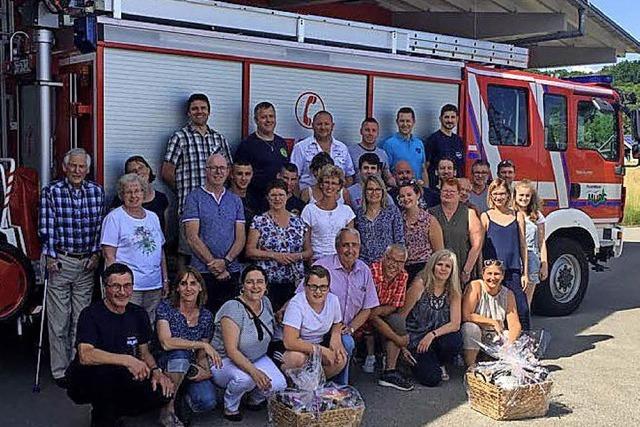 Besuch aus Mehun bei der Feuerwehr