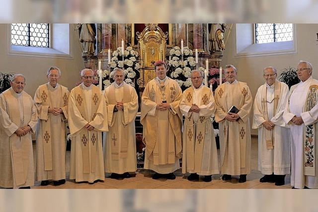 Erzbischof gratuliert zehn Priesterjubilaren