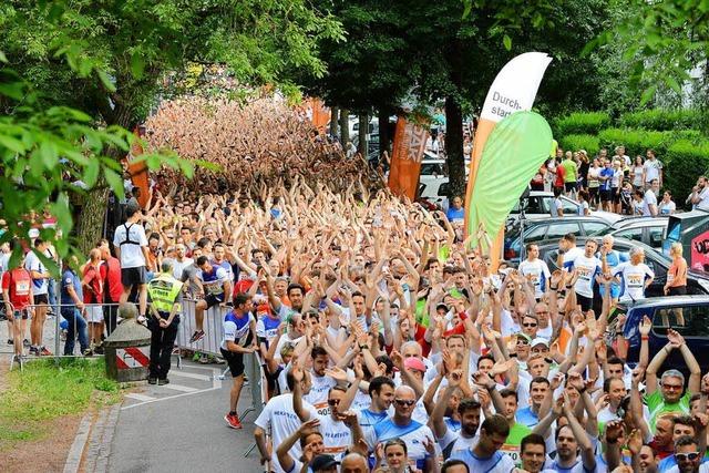 6500 Luferinnen und Lufer gehen beim Firmenlauf B2Run an den Start