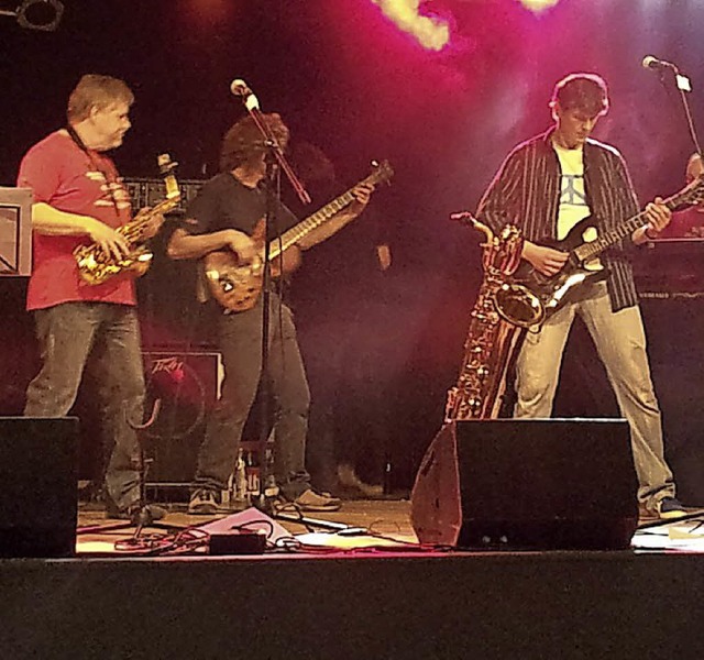 Die Musiker von Bigamie machen schon l...Rock &#8211; hier ein Bild von 2012.    | Foto: Archivbild: Privat