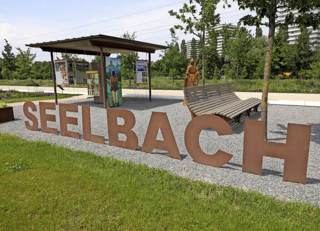 Im Seepark steht dauerhaft der Seelbach-Pavillon.   | Foto: Ch. Breithaupt