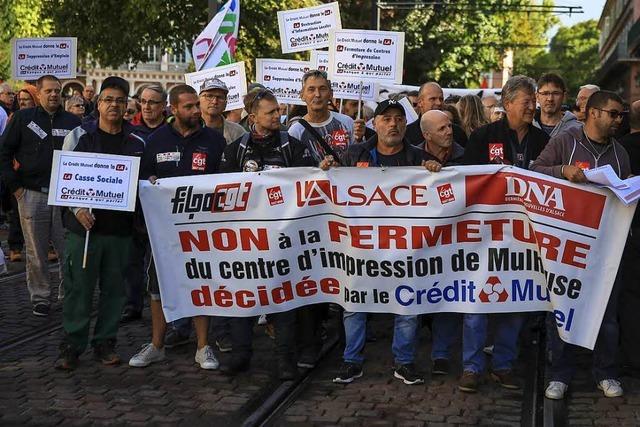 Gewerkschafter beklagt das Sterben der Zeitungen im Südelsass
