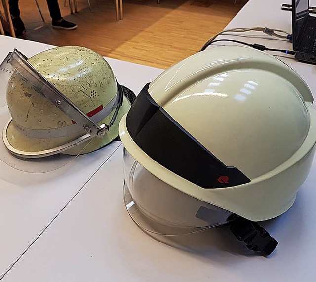 Die Feuerwehr Ringsheim bekommt neue Helme.  | Foto: Karl Kovacs