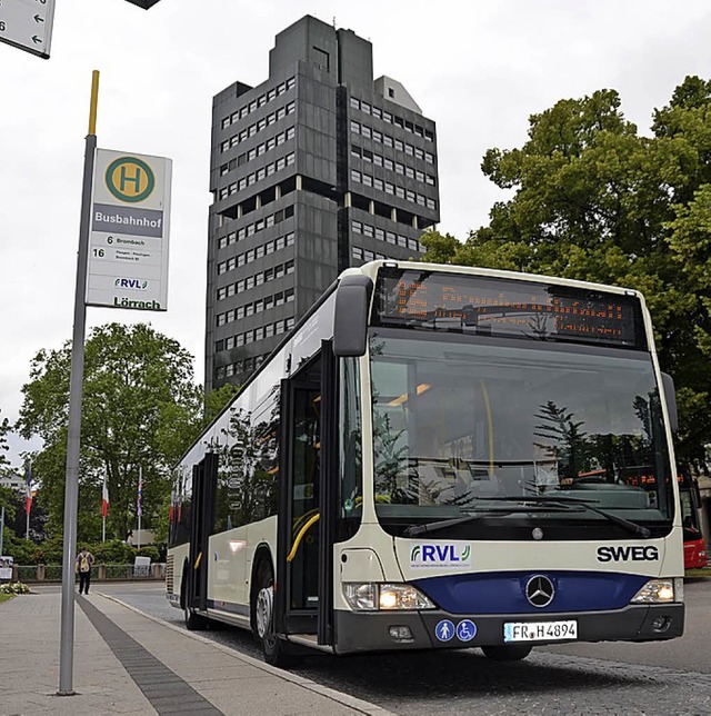 Beim Stadtbusverkehr gibt es Anpassungen.   | Foto: Stadt Lrrach