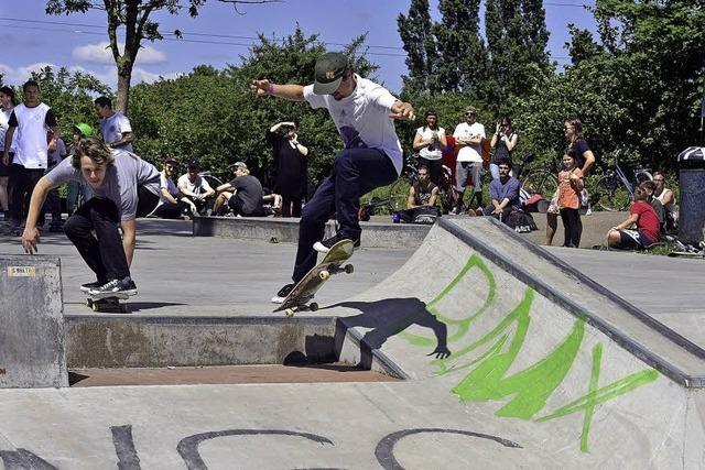 Skatecontest im Dietenbachpark