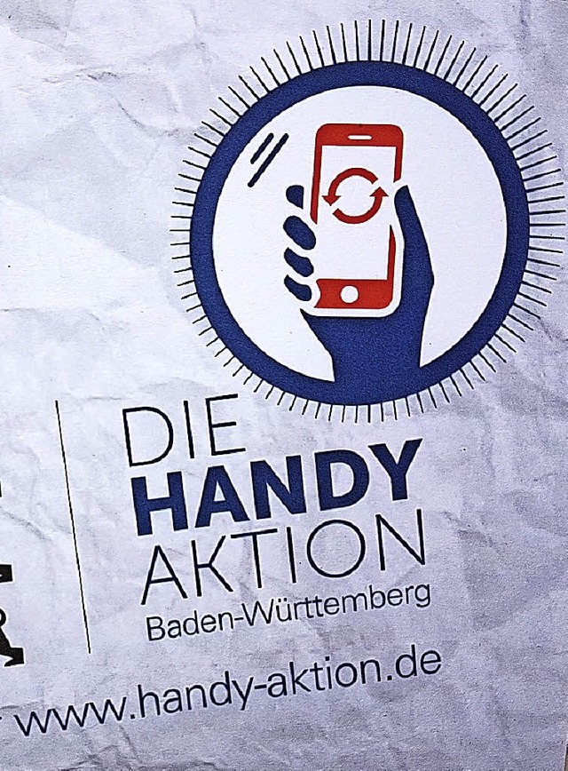 Wo dieses Plakat hngt, kann man Handys abgeben.   | Foto: Verein