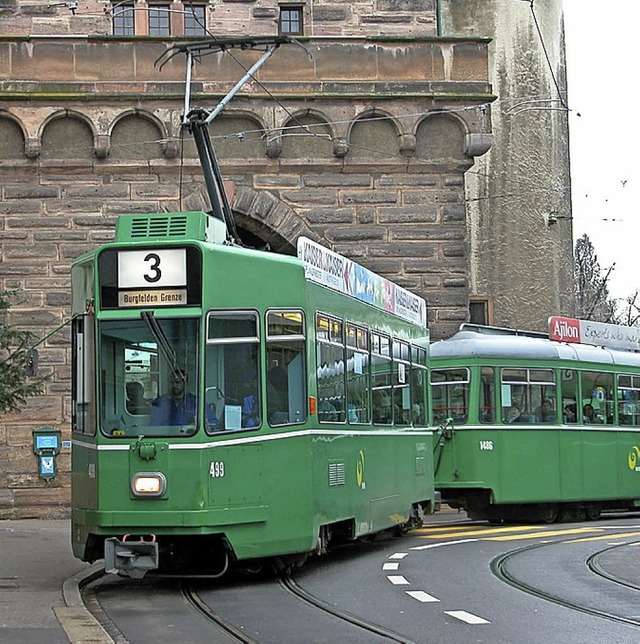 Die Haltestellen der Tramlinie 3 werden umgebaut.   | Foto: BVB