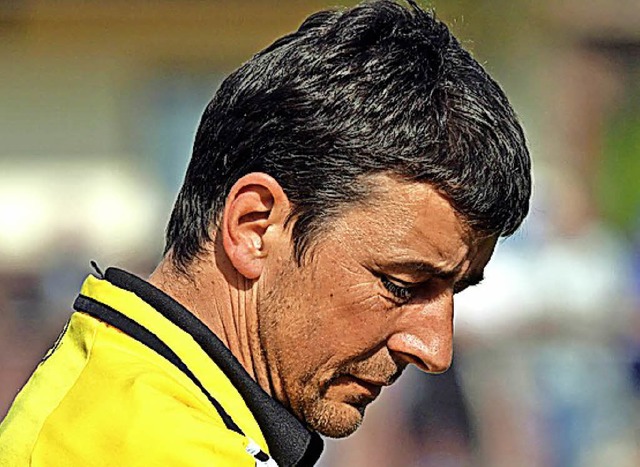 Vor den letzen 90 Spielminuten als Trainer des SV Hlzlebruck: Andreas Binder  | Foto: scheu