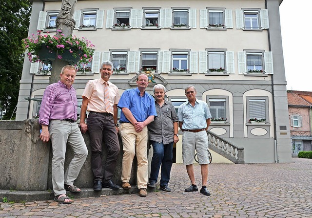 Sie freuen sich schon auf den Sommer i...ter, Clemens Thoma und Roland Fricker   | Foto: Erika Bader