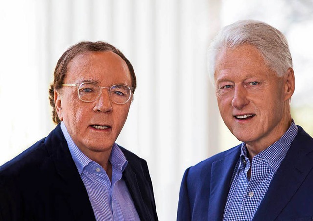 Ein Krimi-Autor und ein ehemaliger US-...ent: James Patterson und Bill Clinton.  | Foto: David Burnett