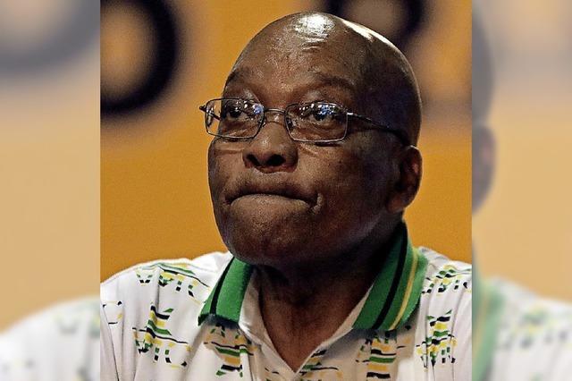 Jacob Zuma droht seinen Widersachern