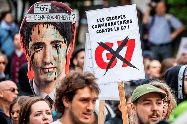 G-7-Gipfel: Québec richtet sich auf größere Demonstrationen ein