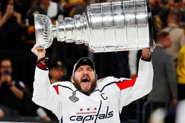 Grubauer-Team gewinnt Stanley Cup: Owetschkin lsst Washington jubeln