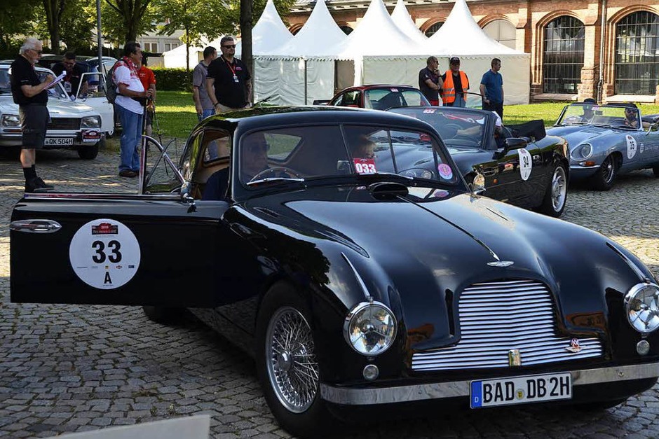 Ein Aston Martin DB 2, Baujahr 1952 (Foto: hrö) Ein Aston Martin DB 2, Baujahr 1952 (Foto: hrö)