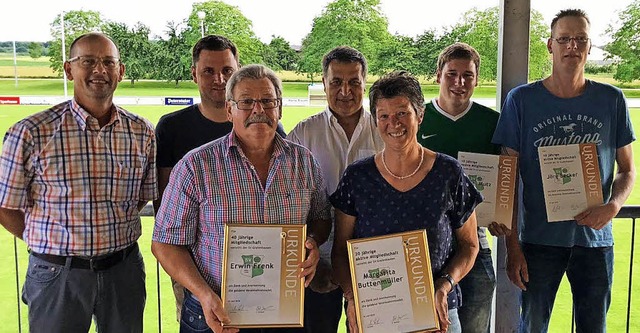 Ehrungen beim Sportverein Grafenhausen    | Foto: Verein