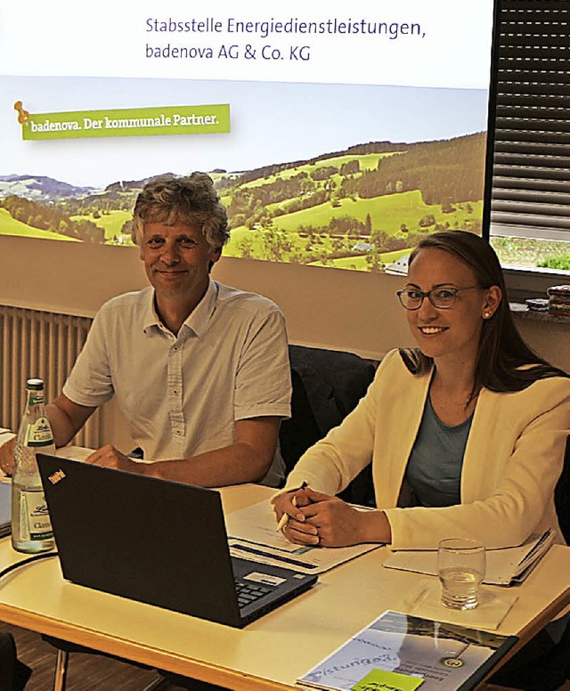 Simone Sthr-Stojakovic und Marc Krecher  | Foto: Helmut Hassler