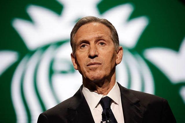 Howard Schultz: Will der Starbucks-Gründer ins Weiße Haus?