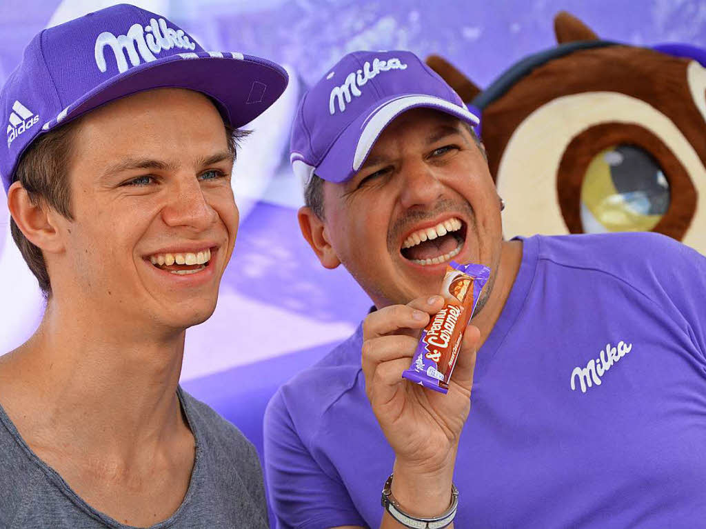 Impressionen vom Milka Schokofest