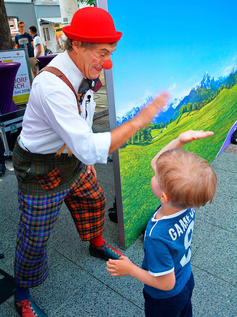 Impressionen vom Milka Schokofest