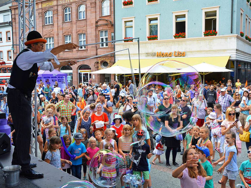 Impressionen vom Milka Schokofest