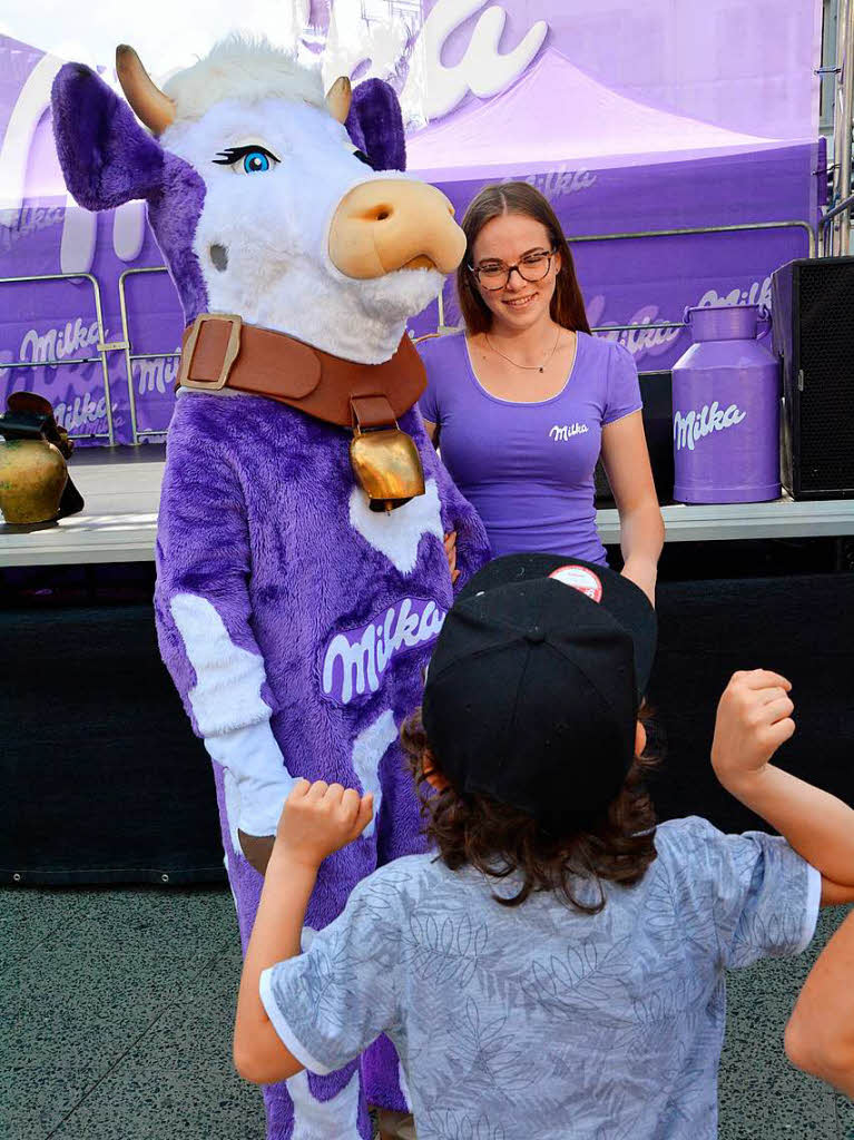 Impressionen vom Milka Schokofest