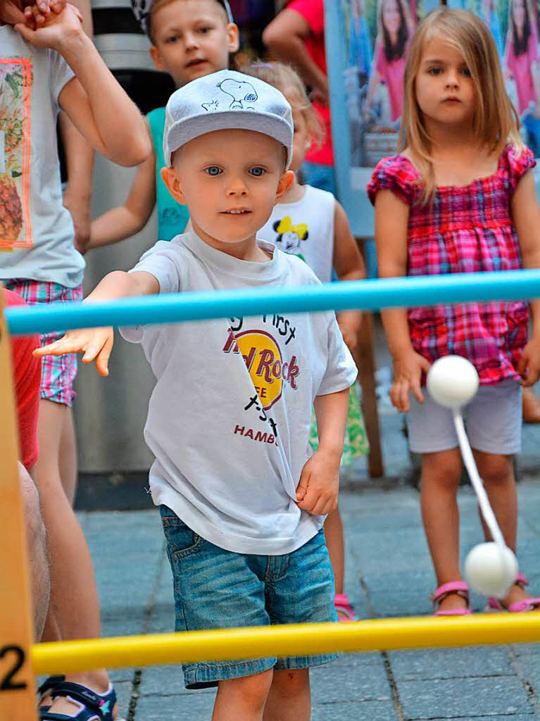 Impressionen vom Milka Schokofest