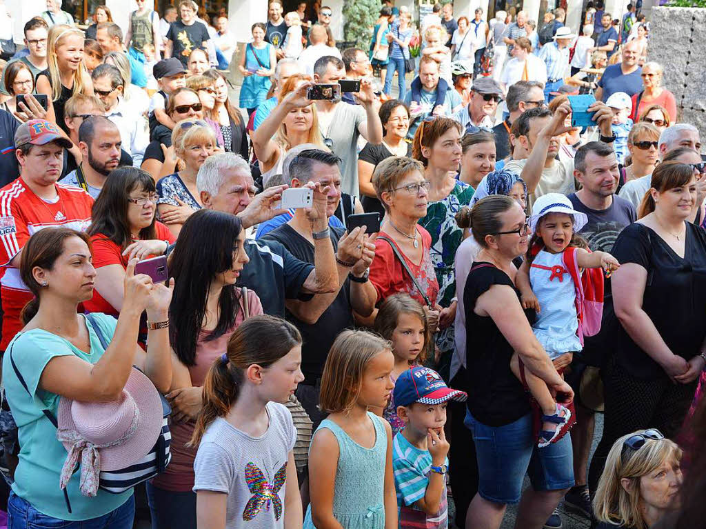 Impressionen vom Milka Schokofest