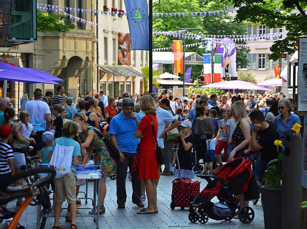 Impressionen vom Milka Schokofest