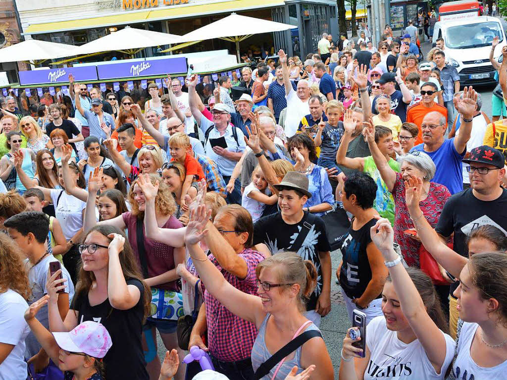 Impressionen vom Milka Schokofest