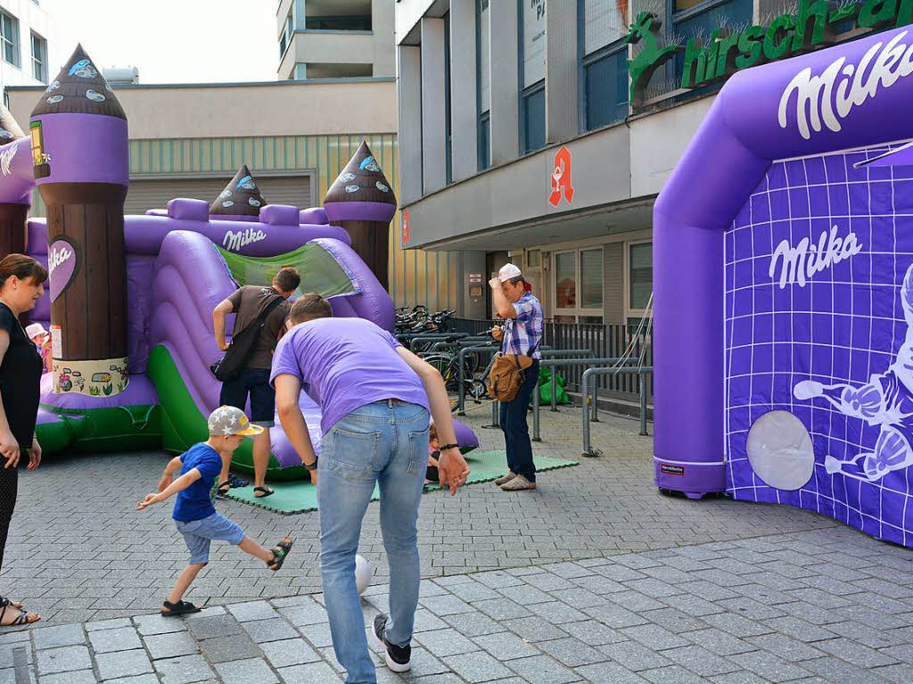 Impressionen vom Milka Schokofest