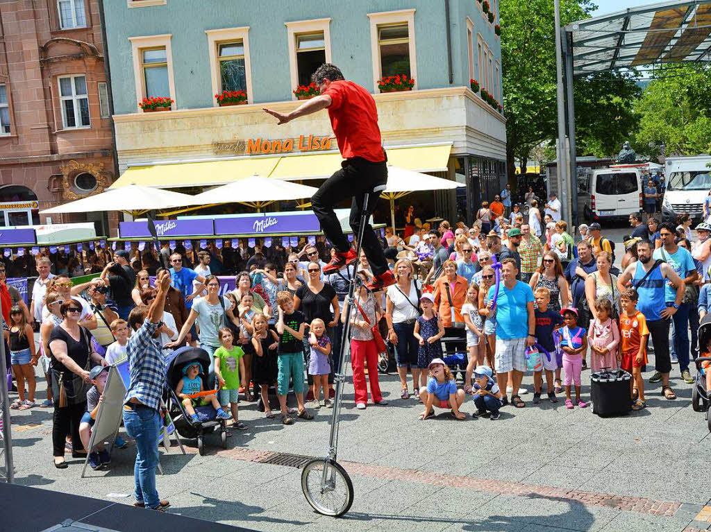 Impressionen vom Milka Schokofest