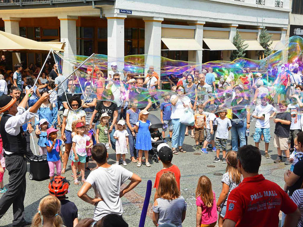 Impressionen vom Milka Schokofest