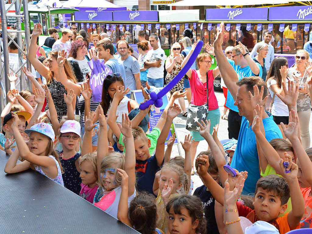 Impressionen vom Milka Schokofest