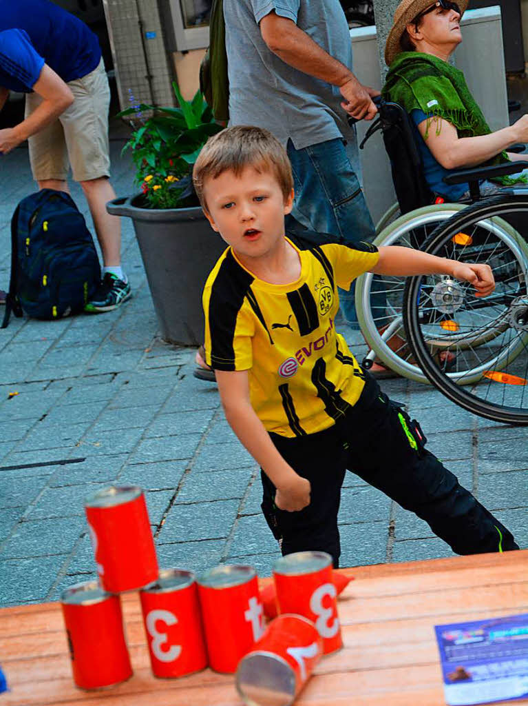 Impressionen vom Milka Schokofest