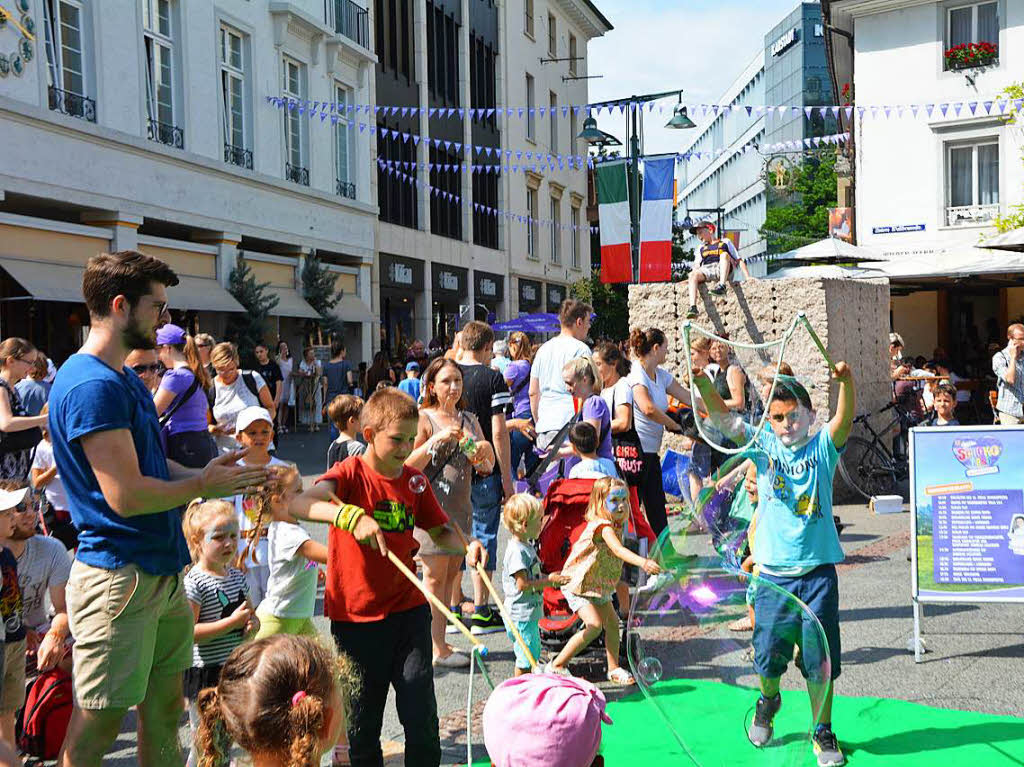 Impressionen vom Milka Schokofest