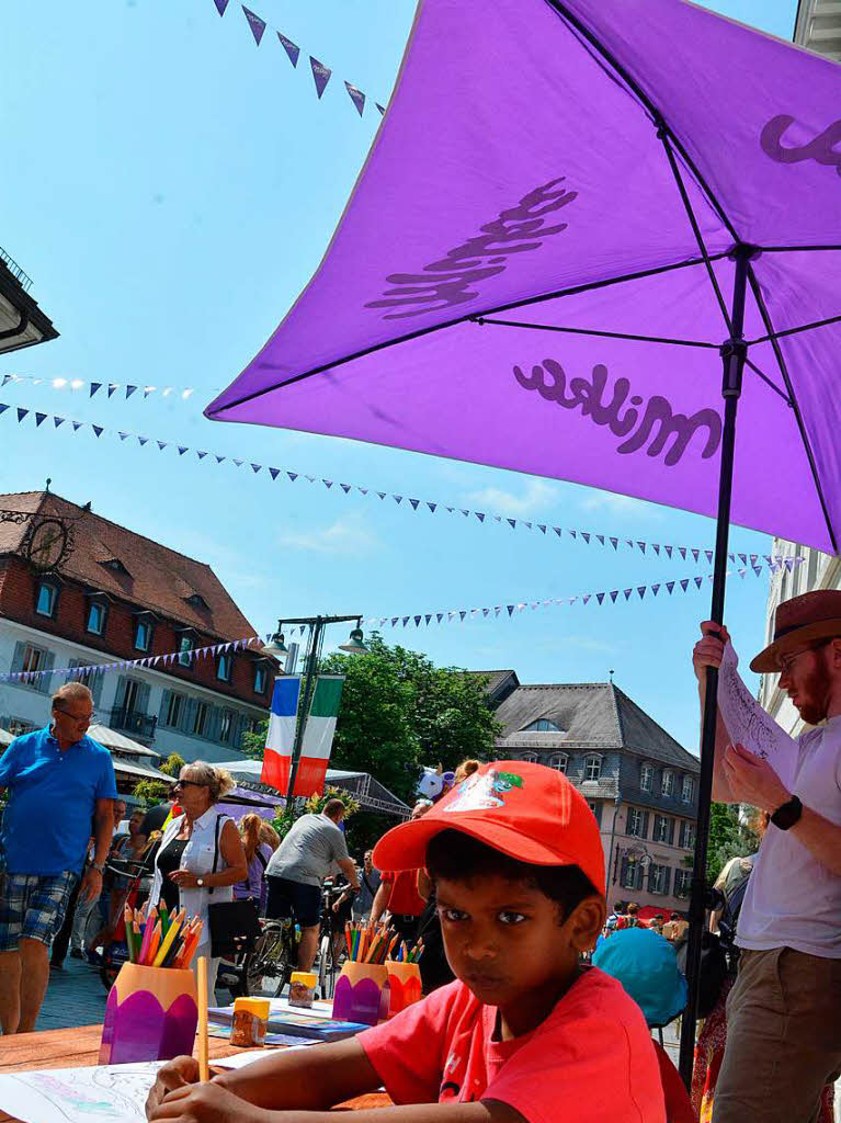 Impressionen vom Milka Schokofest