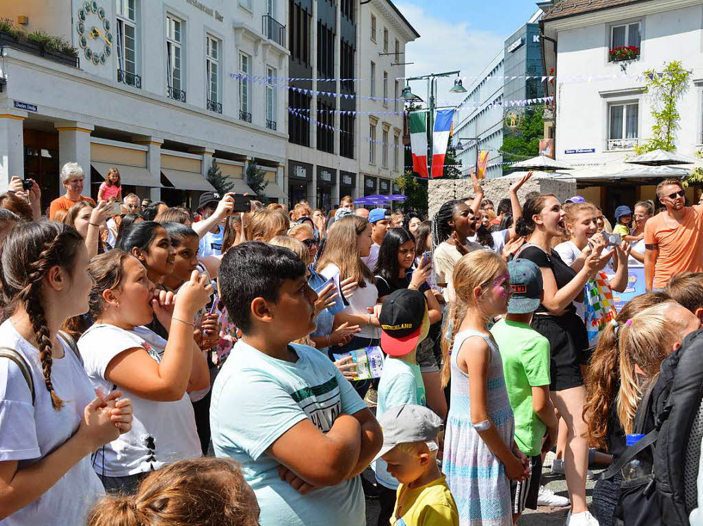 Impressionen vom Milka Schokofest